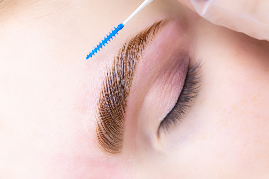 Ready-Made Procedure Lamination of Eyebrows after Coloring with